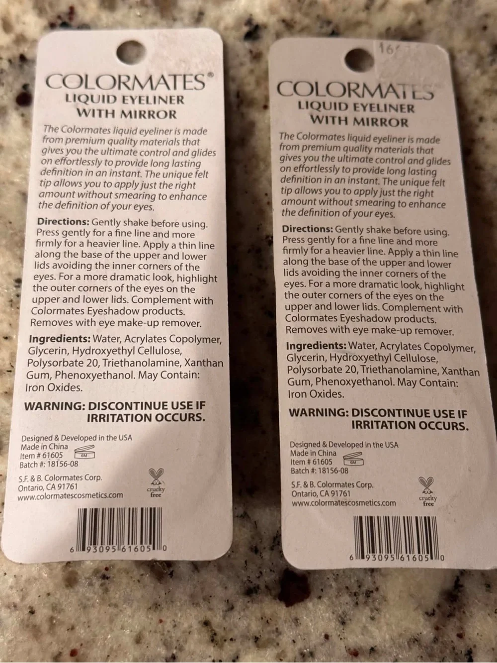 Colormates black liquid